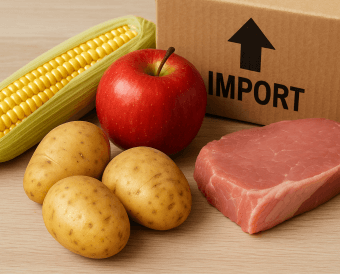 ai imported food
